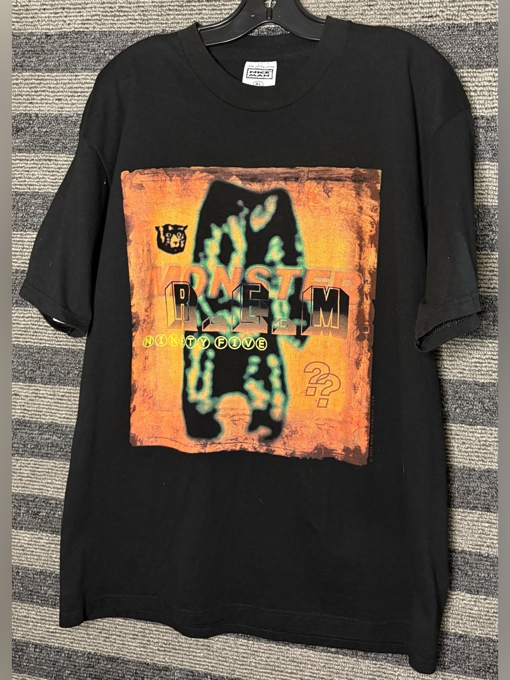 Vintage 1995 R.E.M. Monster Tour band T-Shirt Black Men’s XL EUC